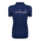 Girls Golf Polo Blue Weekend 1/2 Sleeve